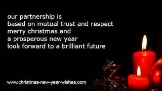Business Merry Christmas & Happy New Year wishes 2024