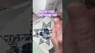 Aiming For #Precision #piecing #sewwithme #sewalong #doublestar #blockheads #quiltblock #quilting