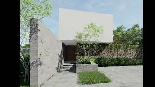 MODELADO 3D CEA CASA ESTUDIO DE ARQUITECTURA FES ARAGÓN 