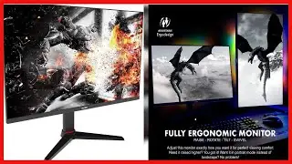 VIOTEK GFV27DAB 27&rdquo; 165Hz QHD 1440p 1ms MPRT Gaming Monitor with Adjustable Stand,