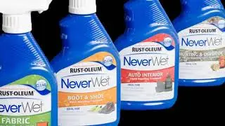 Protect Fabrics from Water with Rust Oleum NeverWet