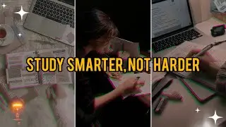 How to study smarter not harder ! Top 10 tips that will help you! ✨