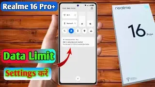 realme 16 pro plus data limit setting, realme 16 pro plus data limit kaise set kare 