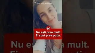 🔥Nu ești prea mult (3/3)#shorts #motivational #evolution #constientizare