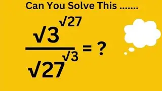 A Nice Math Simplification | Olympiad Math Problem @ultraedu