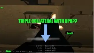 TRIPLE COLLATERAL WITH RPK?? Roblox Phantom Forces