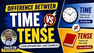 Difference between Time and Tense