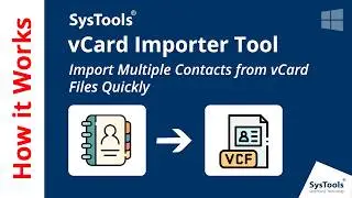 vCard Importer – Import VCF File to Outlook | VCF Import Tool | vCard Import Software for Windows