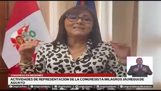 Congreso en regiones: Milagros J&aacute;uregui impulsa di&aacute;logo sobre libertad religiosa