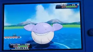LIVE! Shiny Wailmer After A Chain Of 164 Chain Fishing in Pok&egrave;mon Alpha Sapphire!