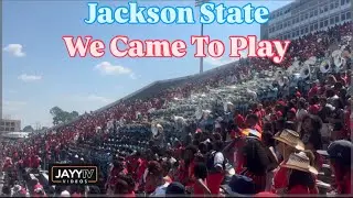 Jackson State University Marching Band - National Anthem/We Came To Play - 2025