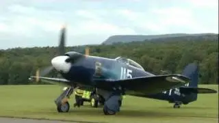 Hahnweide 2011 Montag Morgen  Hawker Sea Fury FB11