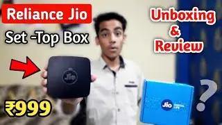 Reliance Jio DTH Set -Top Box Unboxing & Review | Specifications & Price In India