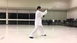 Master Chen Youze 陳有則老師 Chen-Style Taiji Sword (Jian) Demo