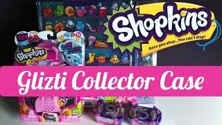 New!  Shopkins Glitzi Collectors Case
