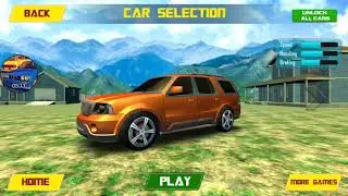 Offroad Prado Car Driving Simulator - Orange Jeep Drive - Android Gameplay SUV  android games
