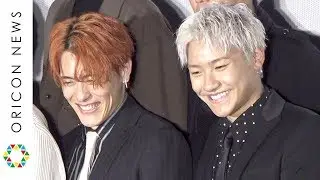 GENERATIONS中務裕太＆小森隼、可愛らしい懺悔を告白　RAMPAGE川村壱馬＆吉野北人と共演！　映画『HiGH&LOW THE WORST』初日舞台あいさつ