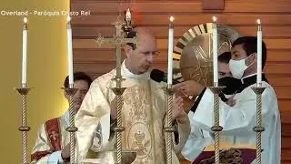 Pe Paulo Ricardo cantando | Santo - Marco Frisina | Min. São Leonardo de Porto Maurício.