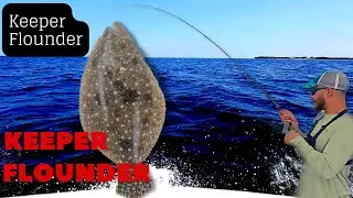 Keeper Flounder Caught in Clearwater