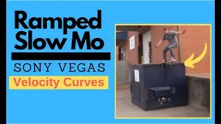 How to Speed Ramp Slow Motion Sony Vegas 12 (slow mo ramped tutorial)