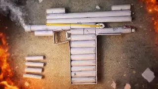 P90 Gun Made from Paper 😱 | Realistic Paper Gun That Shoots | DIY Craft |