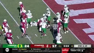 #3 Oregon vs Stanford WILD Ending | 2021 College Football