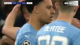 MANCHESTER CITY 0-0 SPORTING LISBON |  2 LEG | UEFA CHAMPIONS LEAGUE  2021-2022 | HIGHLIGHTS |