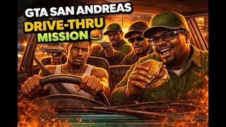 GTA San Andreas Drive-Thru Mission 🚗💨 | CJ, Ryder & Sweet Action