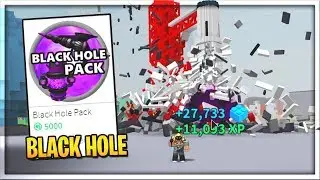 NEW! 💥Destruction Simulator Black hole | Roblox