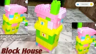 How make to building blocks house/Toy for kids/Game Lego/House Block/ India Blocks Creator/ cartoon 