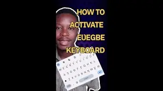How to Activate Ewe Keyboard on iPhone
