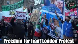 LIVE: London Free Iran protest, Trafalgar and Downing Street