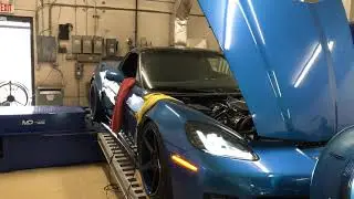 A&A Corvette Grand Sport Vortech V3 Ti Supercharged Dyno Run