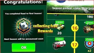 FOOTBALL STRIKE COLLECTING THE FREE REWARDS OF ROAD TO FINAL SEASON||MC GAMING
