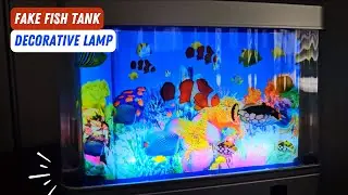 Fake Fish Tank with Moving Fish: Zero Maintenance and Pure Nostalgia!🐠
