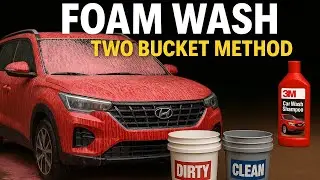 How to wash a car at Home | 3M Car Shampoo | Two bucket Method | XUV 3XO | Tamil