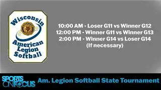 Day 3 | Division 1 American Legion State Softball Tournament