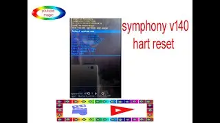 symphony v140 hard reset #symphony v140 wipe data / factory reset