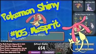 Live Shiny Mesprit 654 SoftResets - Pokemon Omega Ruby & Alpha Sapphire