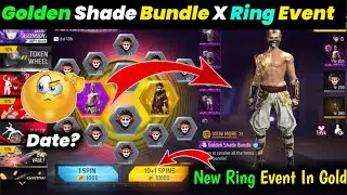Golden Shade Bundle Return Confirm Date | Ramadan event Me kya kya Rewards milega || free fire event