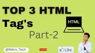 Top 3 html tags // dropdown list //marquee // superscript and subscript Tag's #html #viral #shorts