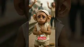 #viral #emotional 💓 #popular 🥹#Discrimination #EmotionalMonkey #HeartTouching #DifferentButEqual