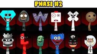 Sprunki OC All new phrases of Pato(lo mueve lo lo): From phase 1 to phase 3 