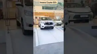 New Innova Crysta | GX+ 7 Seater Pearl White #trendingreels #viralshort #innovacrysta #toyota