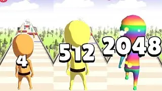 2048 Clash 3D - All Levels Gameplay Walkthrough Android, iOS