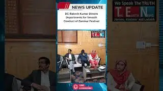 DC Kargil Rakesh Kumar Chairs Meeting on Arrangements for 10th Ladakh Zanskar Festival