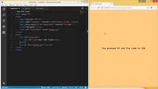 Key code finder in JavaScript