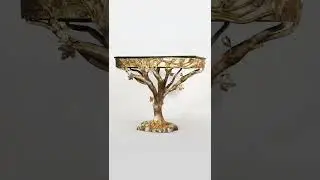 A Masterpiece of Nature&rsquo;s Artistry, This Custom-Made Tree Table Brings Timeless Beauty to Your Space