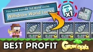 BEST PROFIT IN GROWTOPIA 2020!! EARN 60 WLS WITH ONLY 1 DL [UNDER 1 DAY] - Growtopia Mass 2020