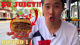 BEST BURGER IN TORONTO! HOLY CHUCKS, CABANO'S COMFORT FOOD, AUNTY LUCYS!